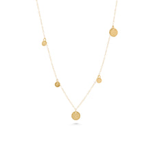 Load image into Gallery viewer, Gold Multi Droplet Necklace