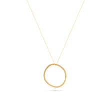 Load image into Gallery viewer, Geometrica Gold Circle Necklace
