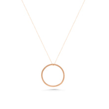 Load image into Gallery viewer, Geometrica Gold Circle Necklace