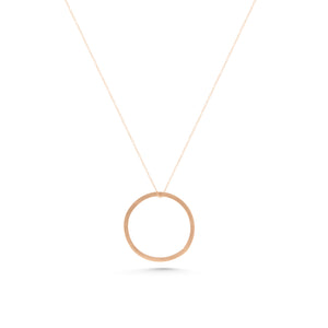 Geometrica Gold Circle Necklace